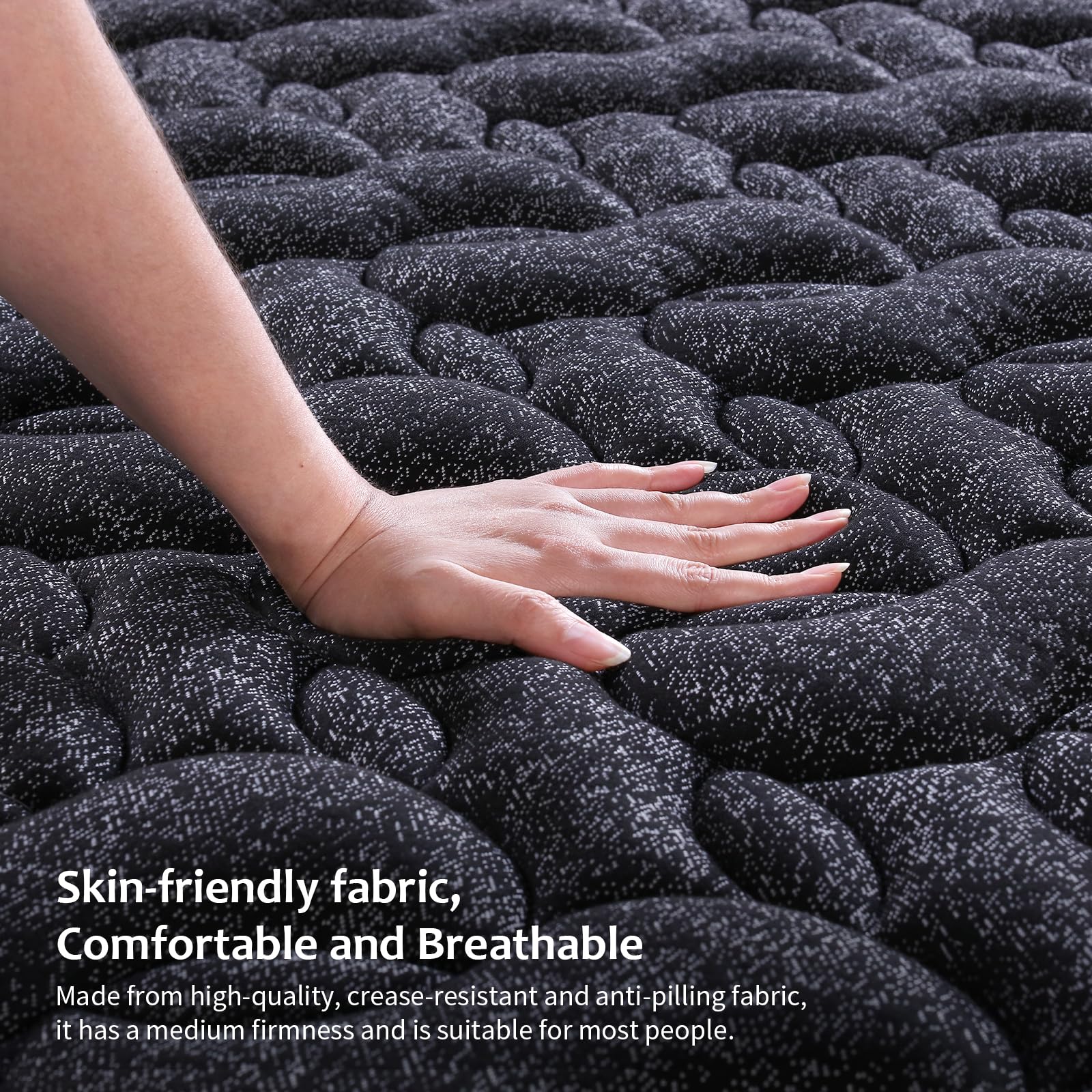 SZsuilong 90x190x30cm Single Memory Foam Hybrid Mattress - Pocket Sprung Mattress Single Size Medium Firm for Pressure Relief