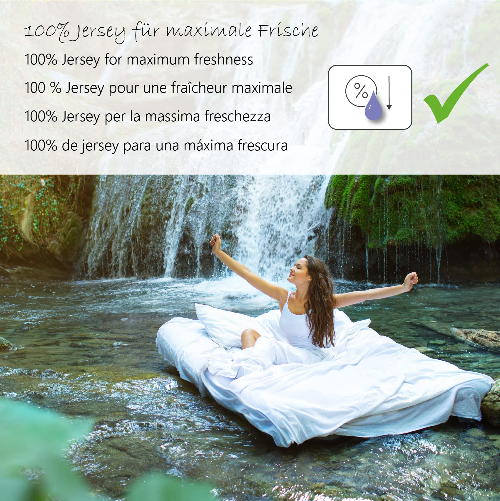 Twillie – Waterproof Mattress Protector 80 x 200 cm with 4 Elastic Bands – Oeko Tex Certified – Ultra Thin, Ultra Resistant, Ultra Soft