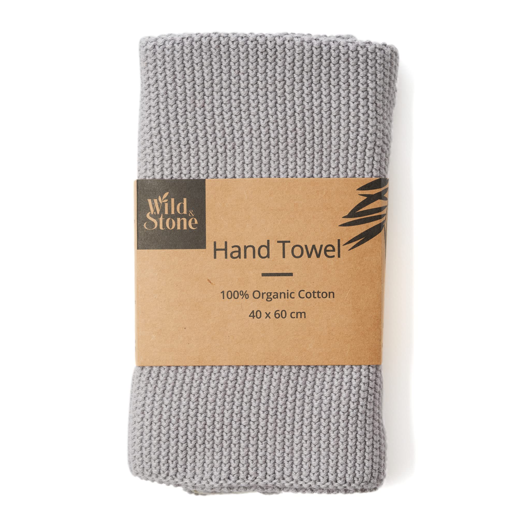 Wild & Stone GOTS Organic Cotton Hand Towel, 40 x 60cm