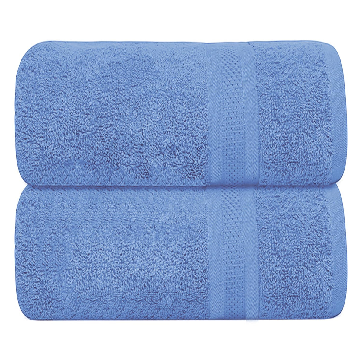 Hieftan Towels Bath Sheet Set – 100% Cotton Pack of 2 Jumbo Extra Large Bath Sheets Towel 600gsm Highly Absorbent Rapid Dry Super Sheets for Bathroom