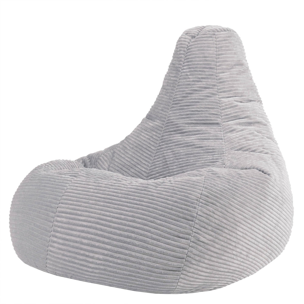 icon Dalton Large Cord Bean Bag with Filling Included, Grey