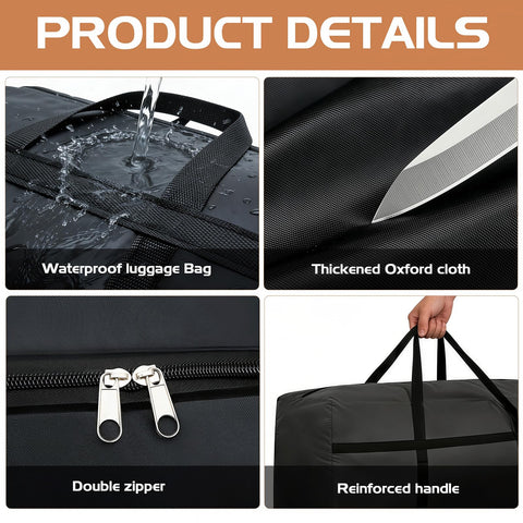 Moving Storage Bags Large,Heavy Duty Moving Bags Extra Large Strong 4 Pack