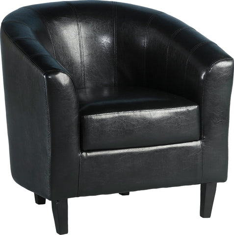 Seconique Tempo Tub Chair in Black Pu