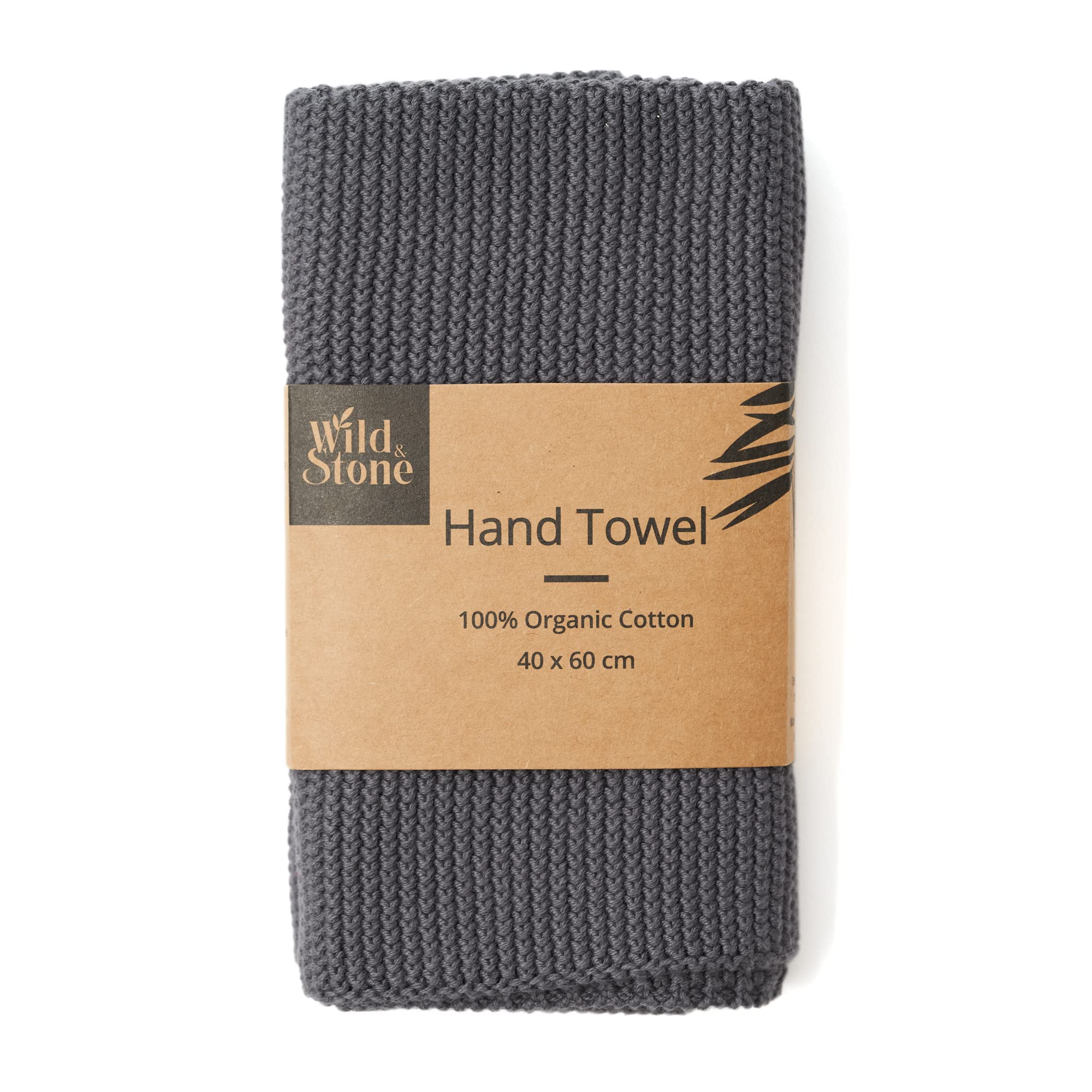 Wild & Stone GOTS Organic Cotton Hand Towel, 40 x 60cm