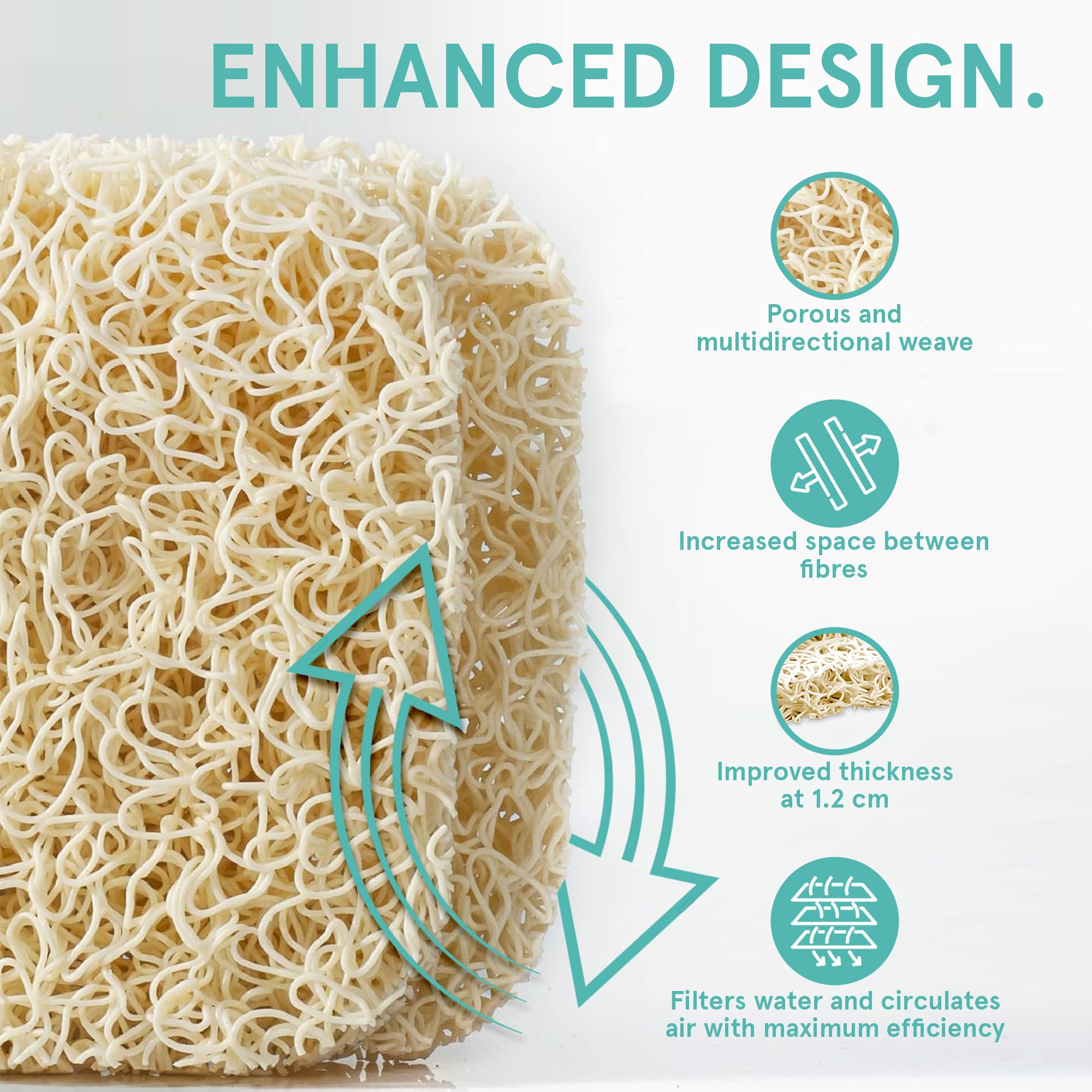 Soap Saver by Smith’s® | Extend Your Soap’s Life | 14 cm (L) x 8 cm (W) x 1.2 cm (H) | Biege / 4 Pack | 50% Thicker | Enhanced Design