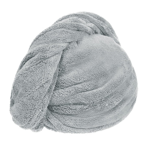 Qchomee Super Absorbent Hair Drying Towels Wrap Women Girls Microfiber Dry Hair Hat Towel Turban with Button Design Quick Drying Lady Bath Head Wrap