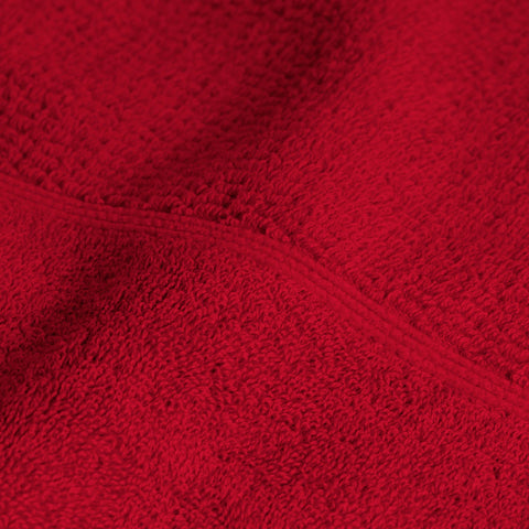 Frottana Pearl hand towel 50 x 100 cm, 100% cotton, ruby