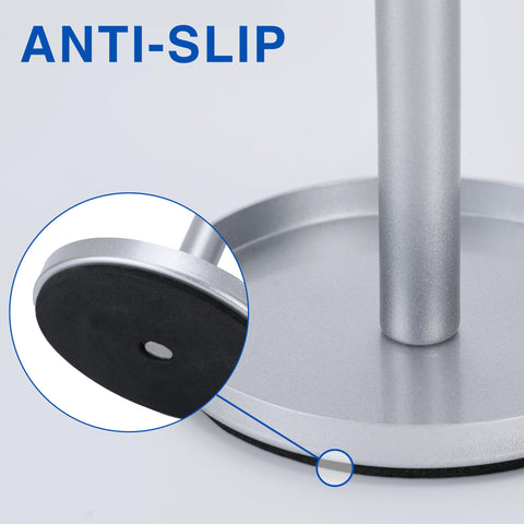 Electric Toothbrush Holder Stand for Bathroom (Silver, Electric Toothbrush Holder)