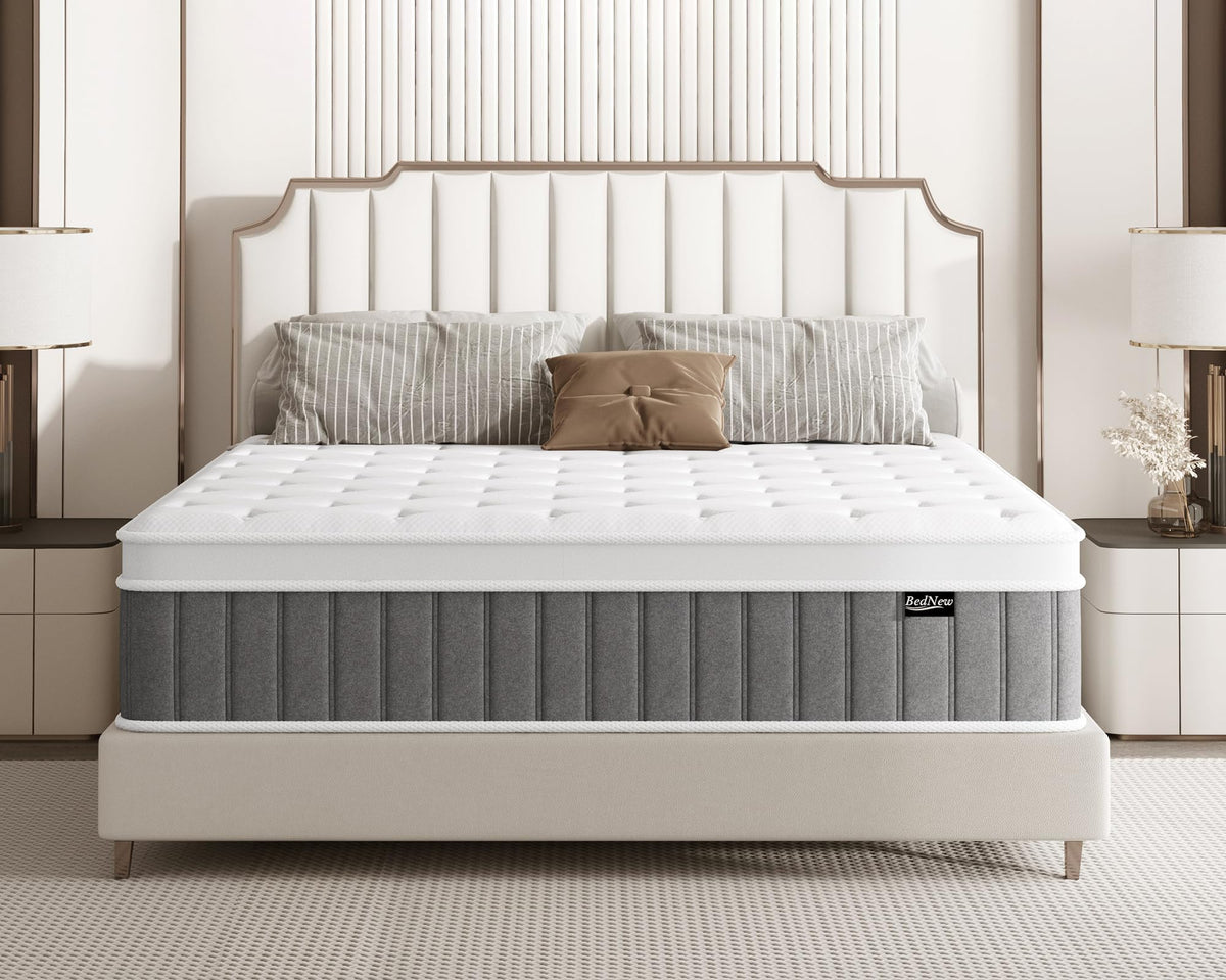Bednew Hybrid European Small Single Mattress 80x200x31cm