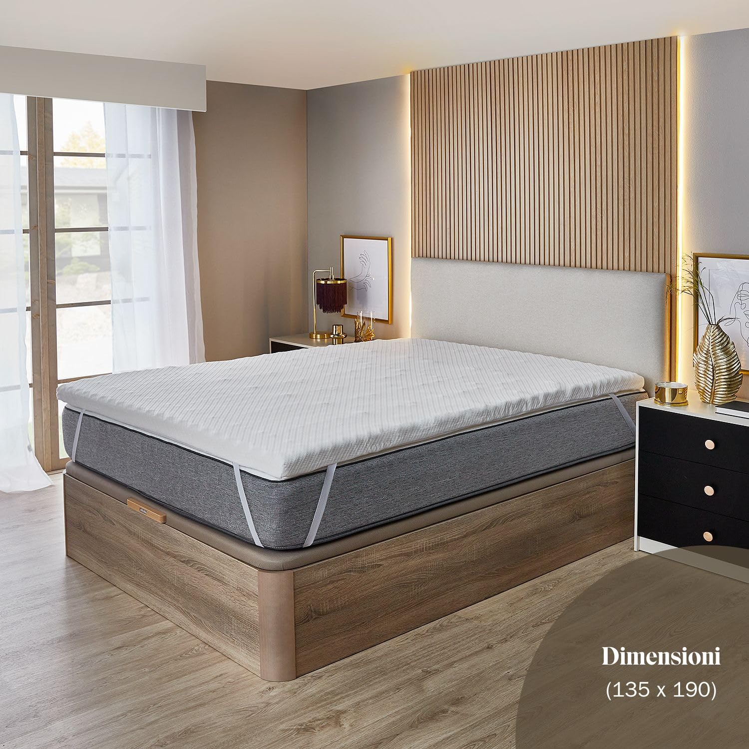 Pikolin Home - Viscozone-Elastic Top - Top Mattress - 7cm, Extra Relax