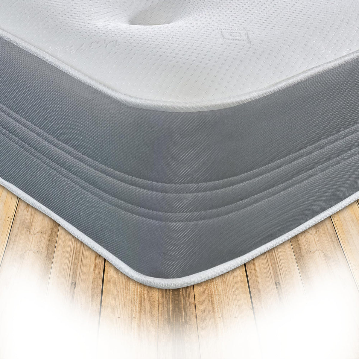 Starlight Beds Cool Comfort Tufted Double Mattress, 4ft6 x 6ft3