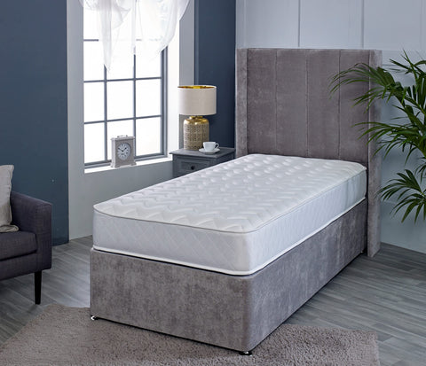 Starlight Beds Astral White Hybrid Shorty Mattress - 2ft6 x 5ft9