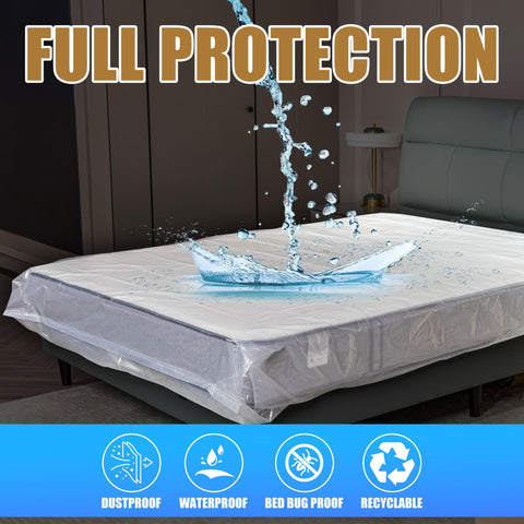 Single Mattress Cover for Moving Mattress Bags for Storage Transport