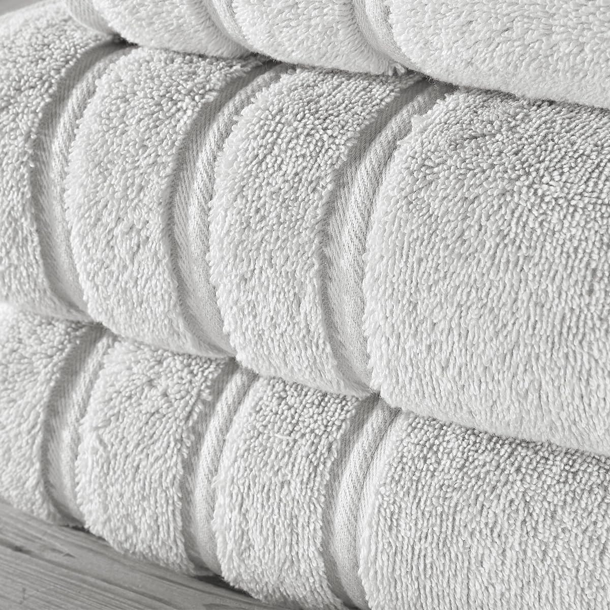 Christy Antalya Bath Sheets Set | 6 Piece | 100% Turkish Cotton | 600GSM | Soft Plush Luxury Towel Set | 2 Bath Sheets 2 Hand Towels 2 Face Cloths