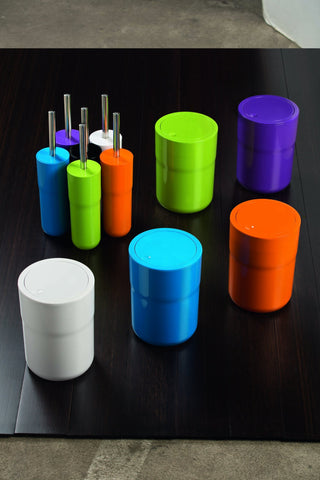 Spirella Polystyrene Cocco Bin, Kiwi