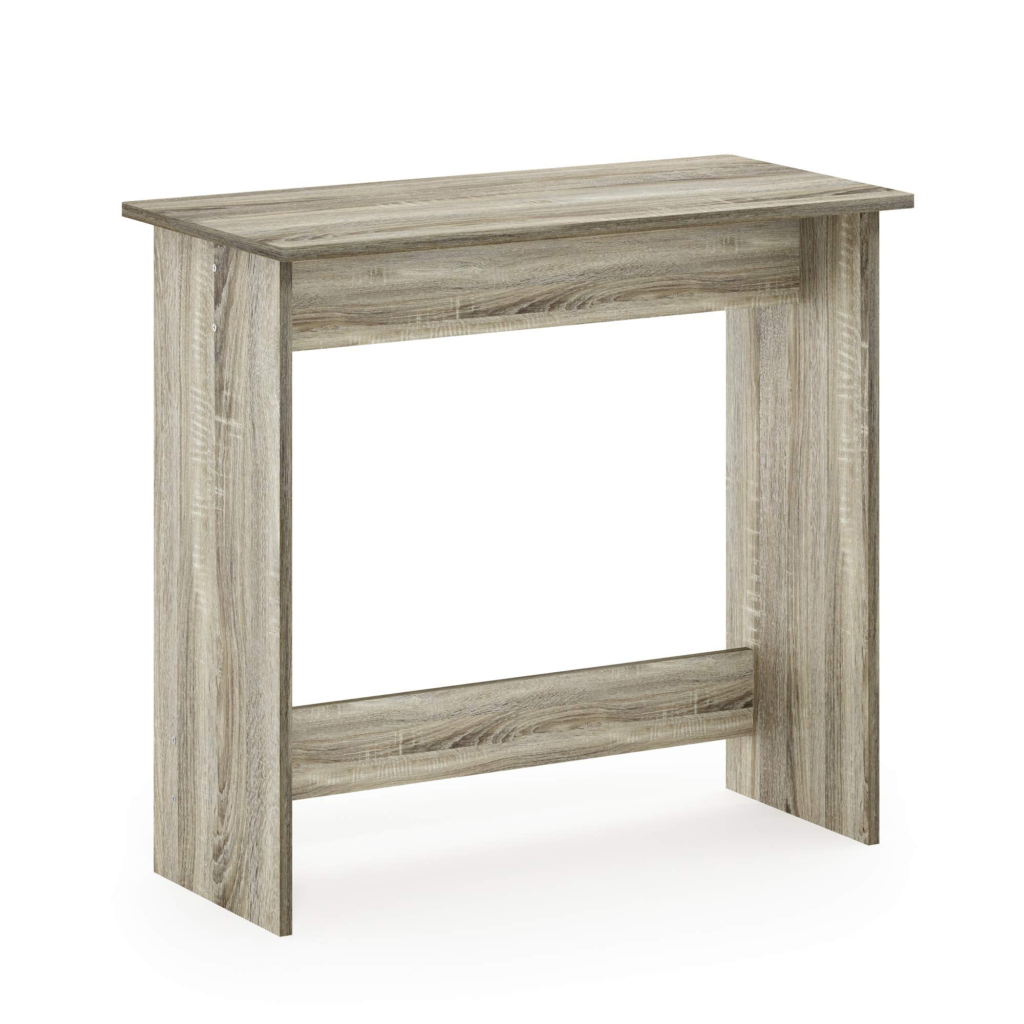 Furinno Simplistic Computer Desk, Study Desk, Writing Desk, Sonoma Oak, 39.1 (D) x 79.5 (W) x 75.7 (H) cm