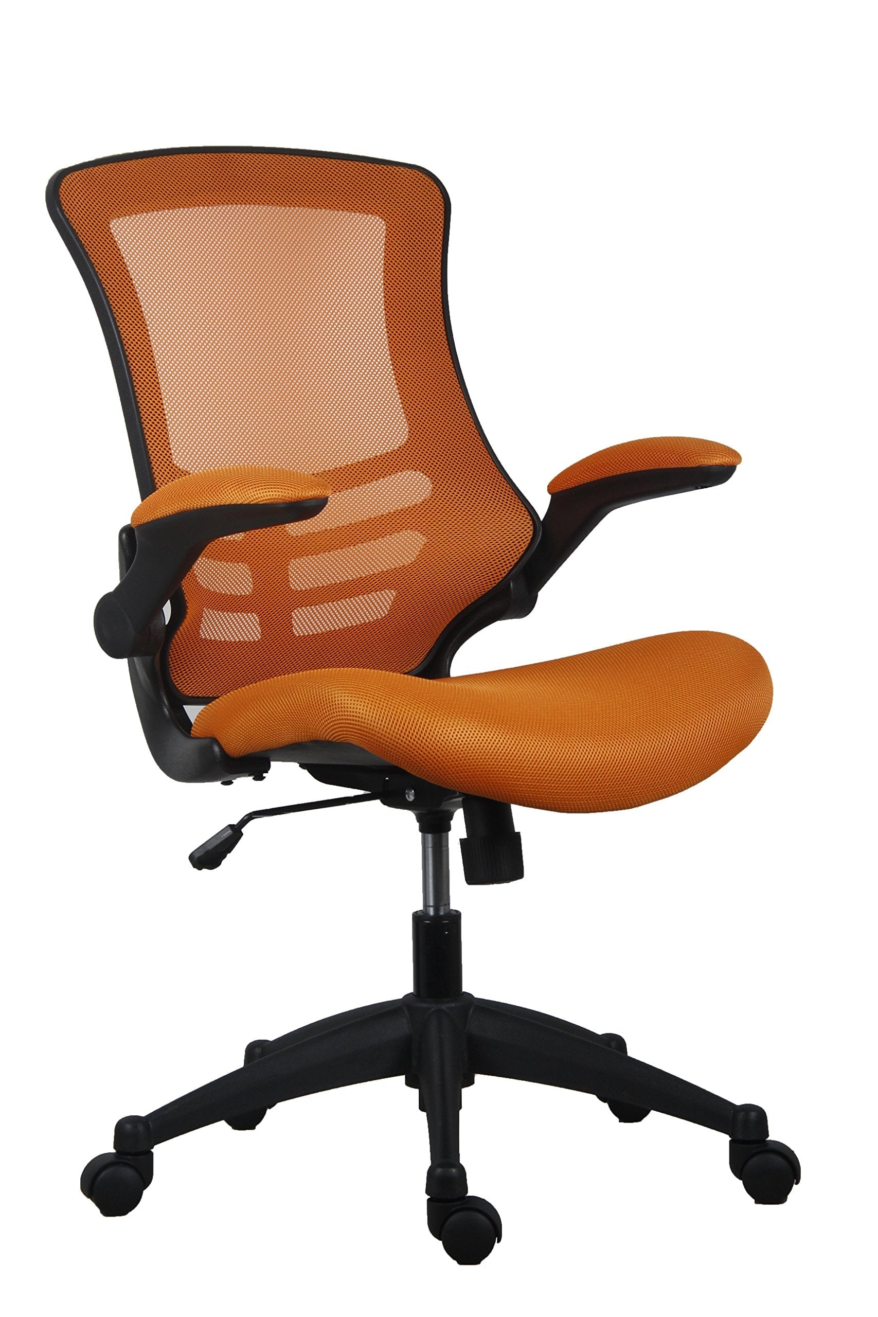 Office Hippo Mesh Operator Office Chair, Height & Tilt Adjustable Ergonomic Chair with Tension Control, Flip Up Arms, Computer Chair for Daily Use
