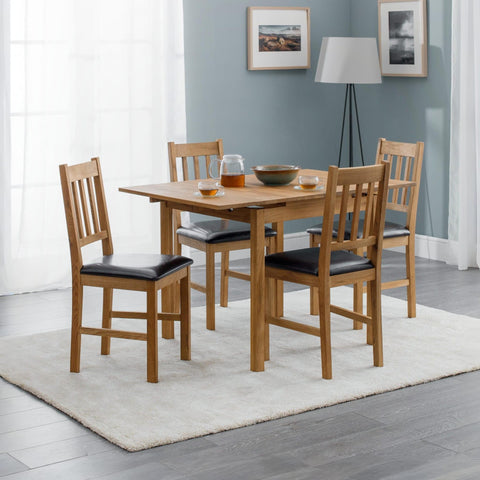 Julian Bowen Coxmoor Extending Dining Table, Oak