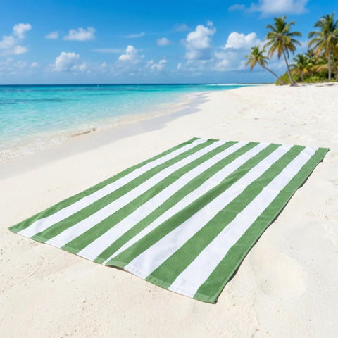 QIANSSE Sun Lounger Towel, 75x150cm Fitted Beach