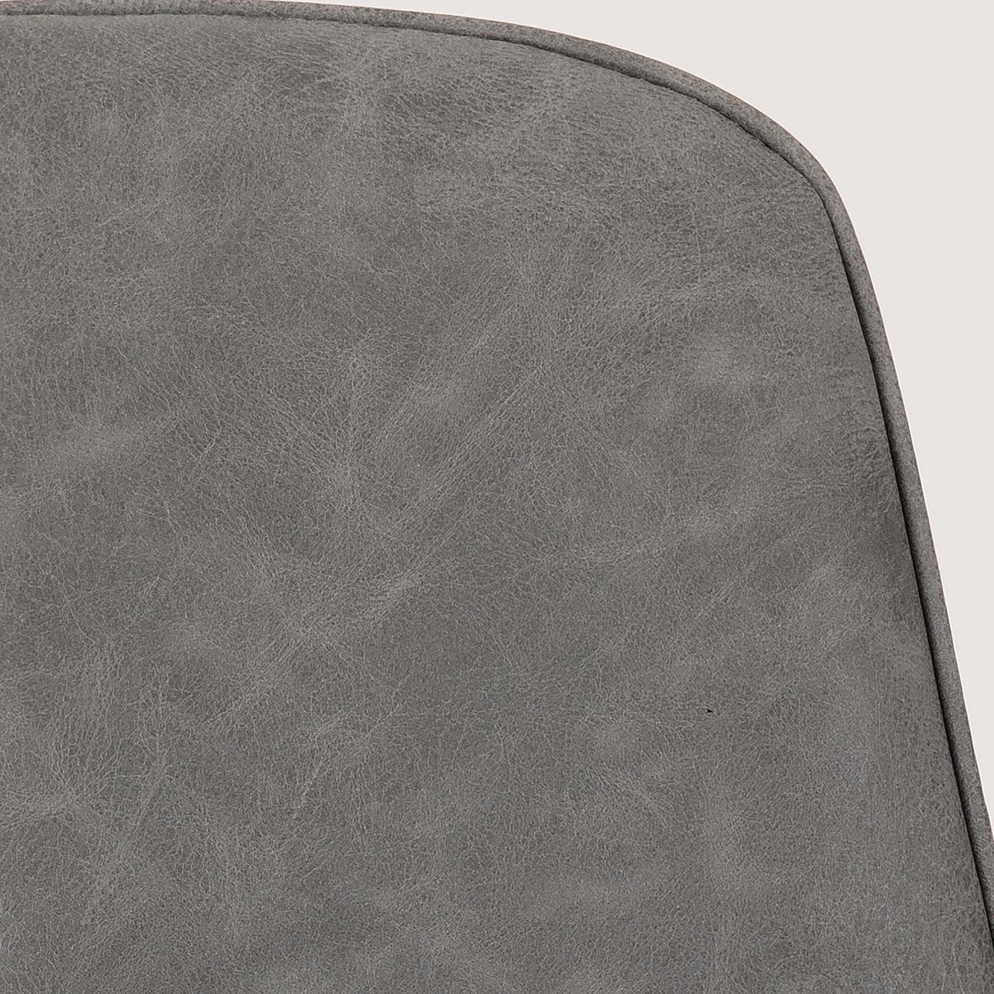 Seconique Quebec Bar Table Set with 2 Dining Chairs in Concrete Effect/Grey