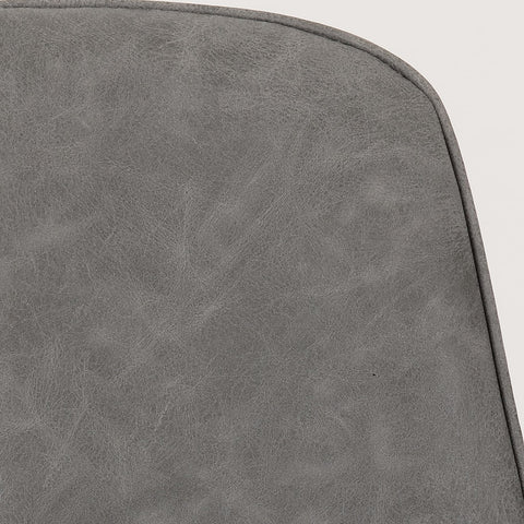 Seconique Quebec Bar Table Set with 2 Dining Chairs in Concrete Effect/Grey