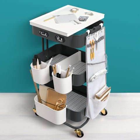We R Memory Keepers We La Cart Tray Liners Trolley Accessories-Craft Storage, Multi-Colour, 37.7 x 27.5 x 0.4 cm