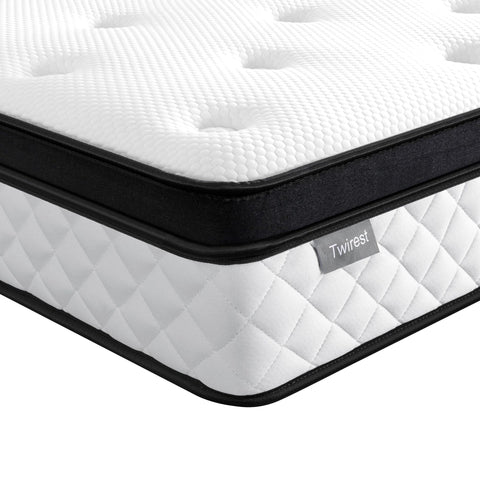 Twirest Small Double Mattress,Hybrid Mattress 120x190x22cm Pocket Sprung