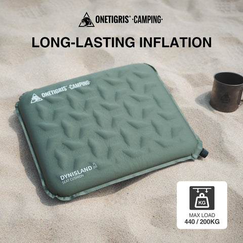 OneTigris Inflatable Seat Cushion, Lightweight Waterproof Seat Pad