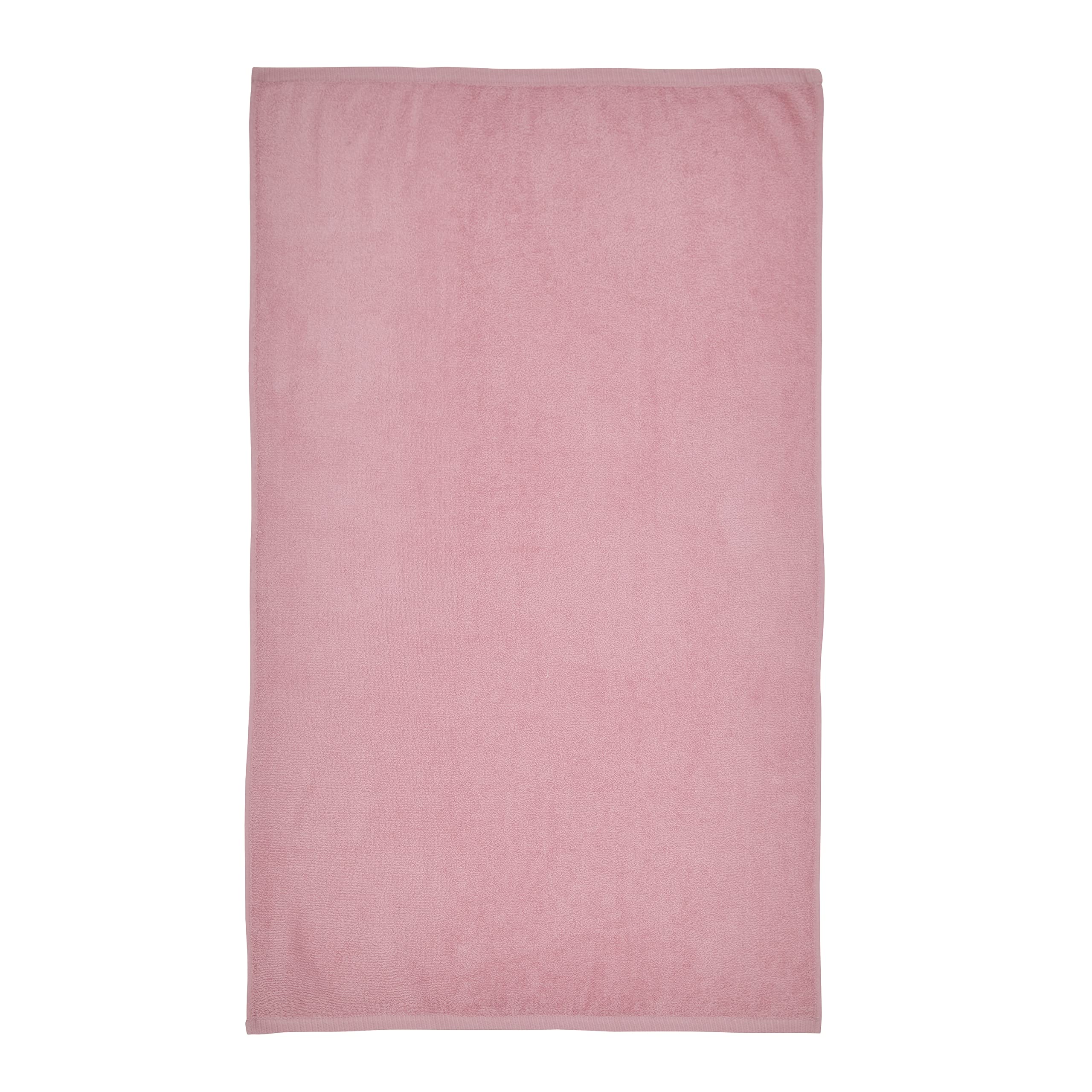 Catherine Lansfield Quick Dry Cotton Bath Towel Pink