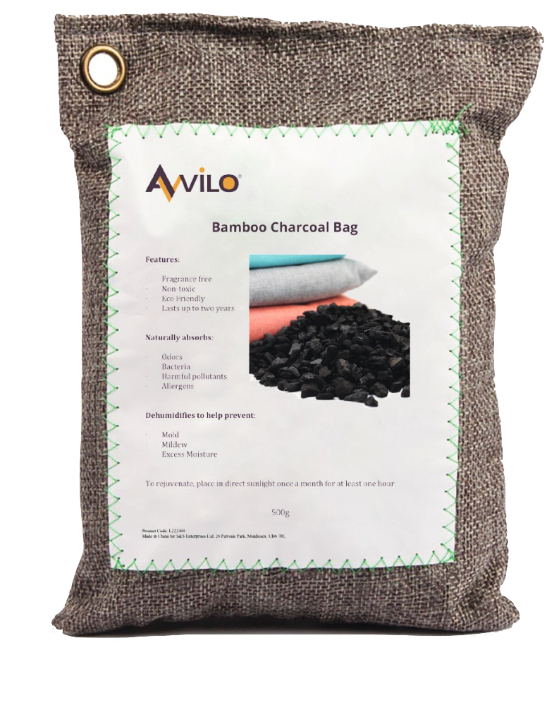 Bamboo Charcoal Purifying Bags Set of 2