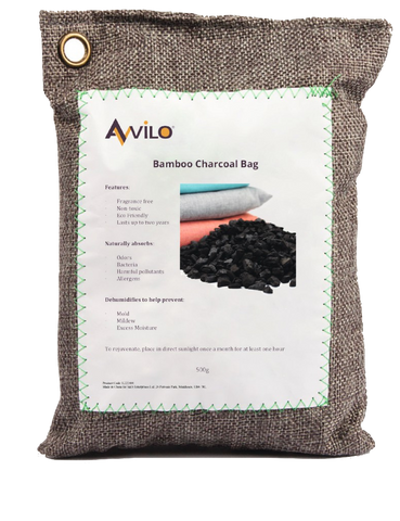 Bamboo Charcoal Purifying Bags Set of 2