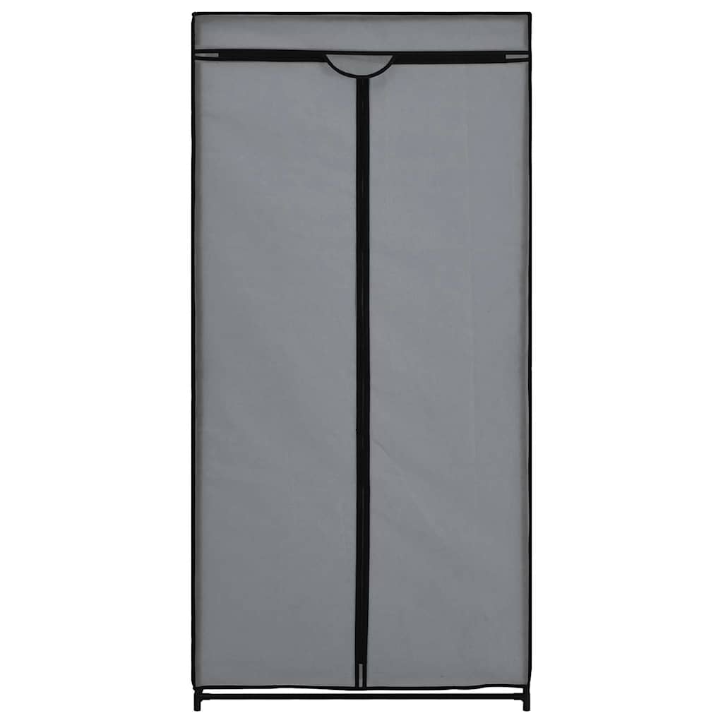 vidaXL Wardrobes 2 pcs Grey 75x50x160 cm