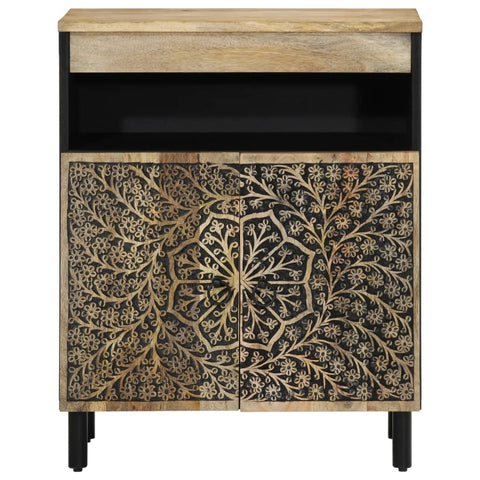 vidaXL Side Cabinet 60x33x75 cm Solid Wood Mango