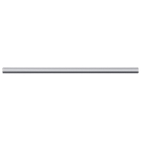 vidaXL Threaded Rod 12 pcs Silver 6 x 120 mm Steel