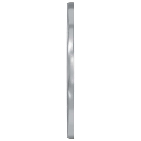 vidaXL Washers 2 pcs Silver 18 x 18 x 1.2 mm Iron
