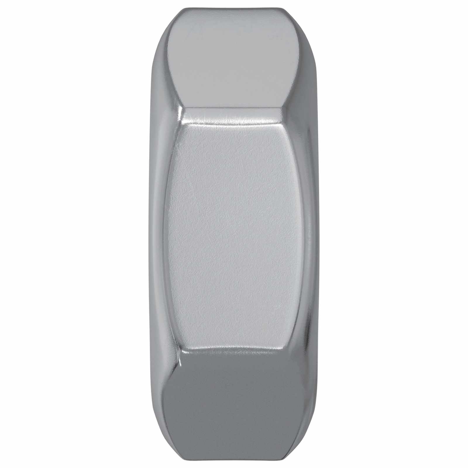 vidaXL Hex Nut 2 pcs Silver M8 Metal