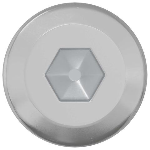 vidaXL Lock Screw Plain 2 pcs Silver M6 x 35 mm Steel