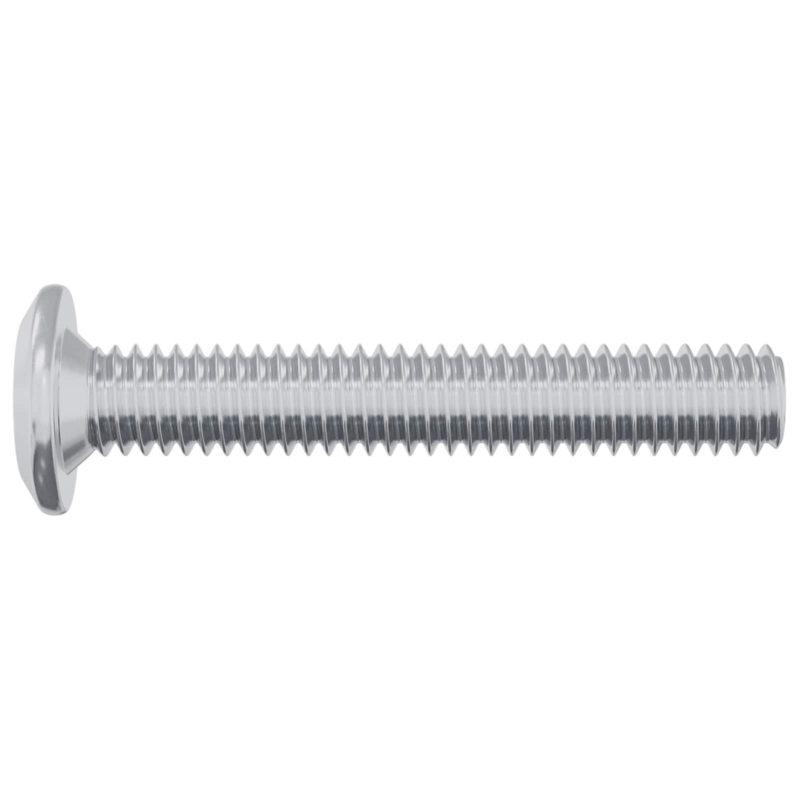 vidaXL Head Lock Screw 12 pcs Silver M6 x 35 mm Steel