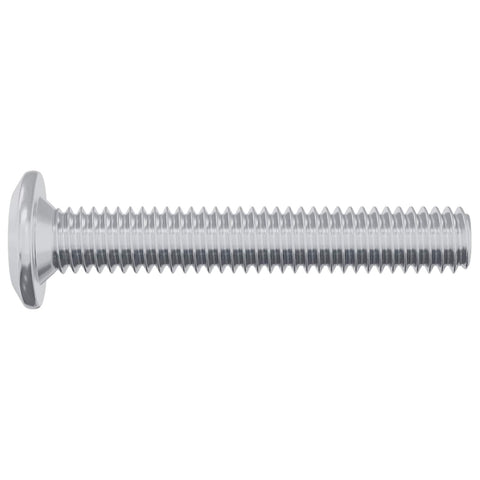 vidaXL Head Lock Screw 12 pcs Silver M6 x 35 mm Steel