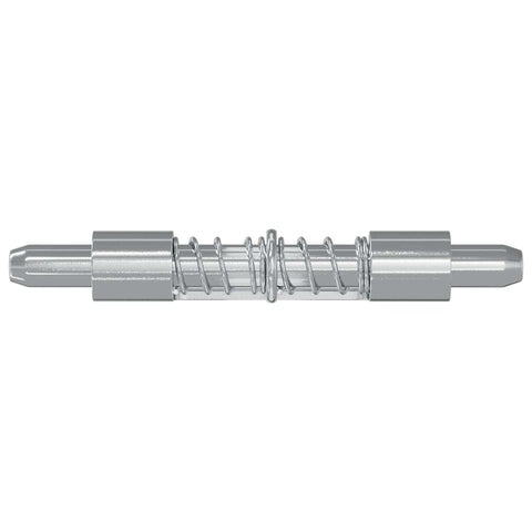 vidaXL Latch 2 pcs Silver 46 x 17 x 1.2 mm Steel