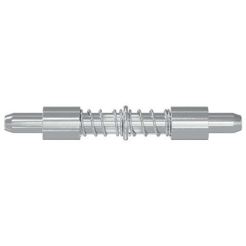vidaXL Latch 2 pcs Silver 46 x 17 x 1.2 mm Steel