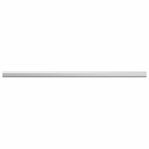 vidaXL Closet Rod 12 pcs Silver 764 x 15 x 29 mm Aluminium Alloy
