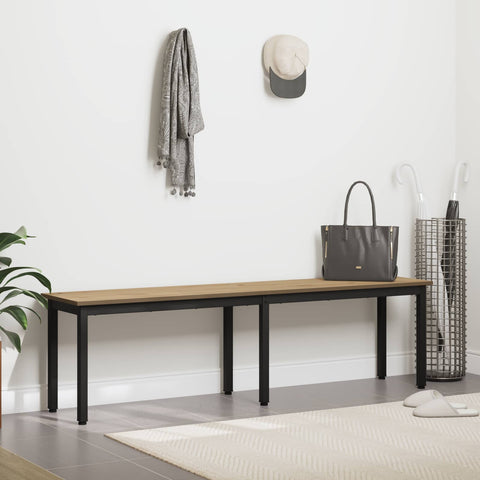 vidaXL Bench Artisian Oak 160 x 35 x 45 cm Engineered Wood