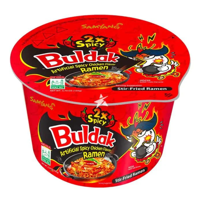 SAMYANG Hot Chicken (Double Spicy) Bowl 105g