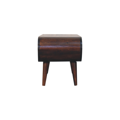 Artisan Furniture Solid Wood Amaya Light Walnut Coffee Table, Brown