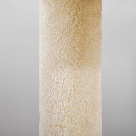 3-Tier Deluxe Cat Activity Tree Scratching Posts  Kitten Beige Pawhut