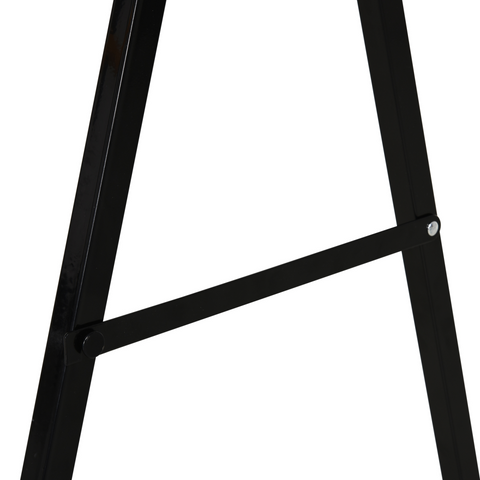 Steel Non-Slip 2-Peice Saw Horse Black/Yellow