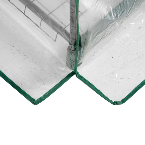 5 Tier Greenhouse OutdoorPortable Shed Metal Frame Transparent 69x49x193cm