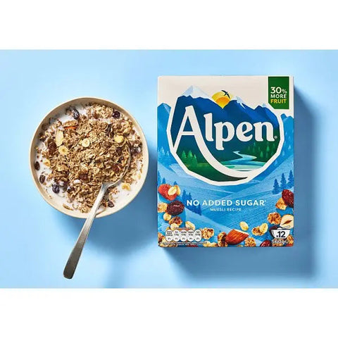 Alpen No Added Sugar Muesli 550g (Case of 6)