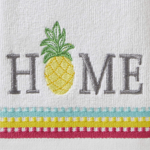 SKL Home Pineapple Home Hand Towel Set, 16x25